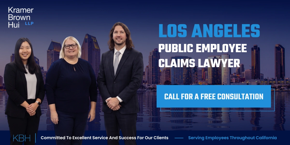 Los Angeles Public Employee Claims Lawyer