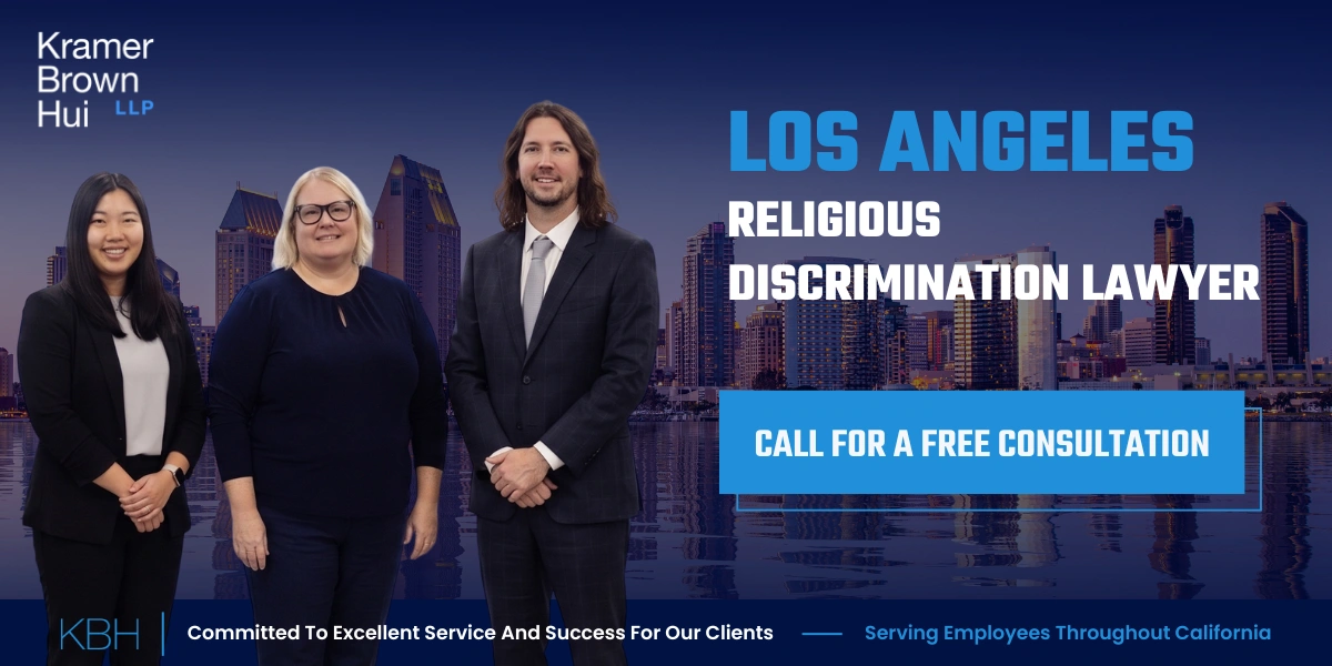 Los Angeles Religious Discrimination Lawyer