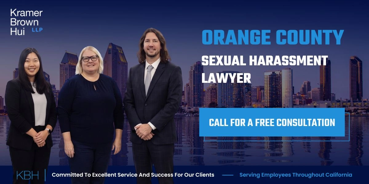 Orange County Sexual Harassment Lawyer