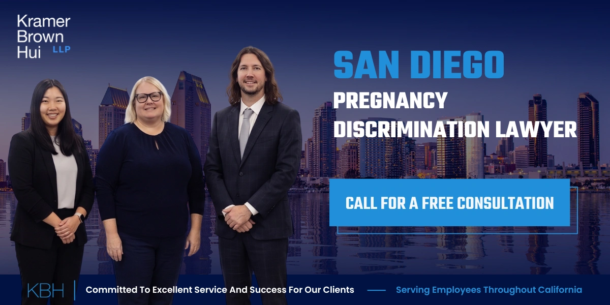 San Diego Pregnancy Discrimination Lawyer